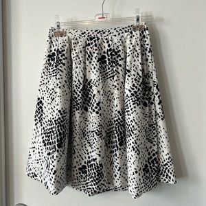 Pink Tartan A-line Pleated Skirt (Size 4)